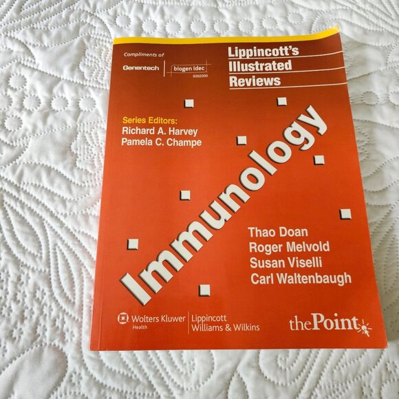 Lippincotts Illustrated Reviews Immunology Paperback 2008 - Picture 1 of 10